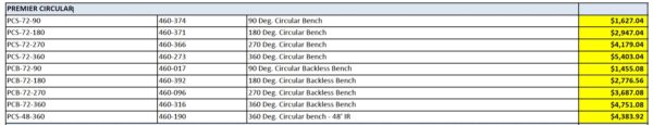 Premier Circular Bench - Image 2